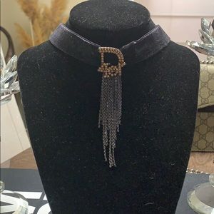Black Velvet Choker Necklace